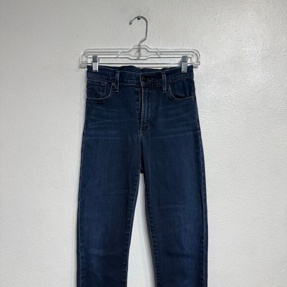 A Gold E Dark Blue Sophie Jeans Sz 27 - Picture 3 of 15